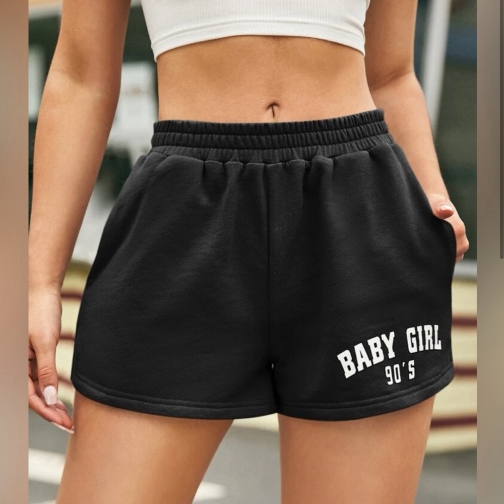 sweat shorts!